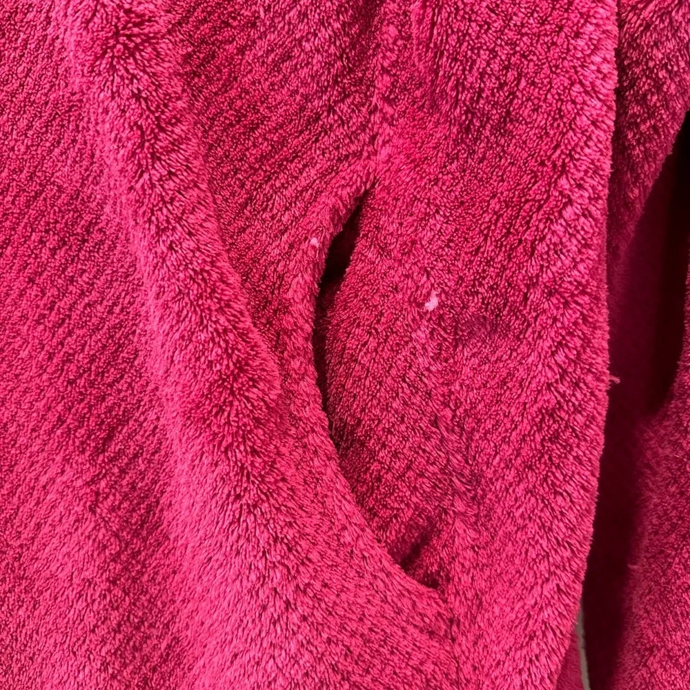 Patagonia Jacket ReTool Snap T Fleece Hoodie Sweatshirt Pink Gray Medium Soft - Picture 7 of 10